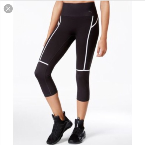 Puma Pants - Puma Powershape DryCell Cropped Leggings Size S